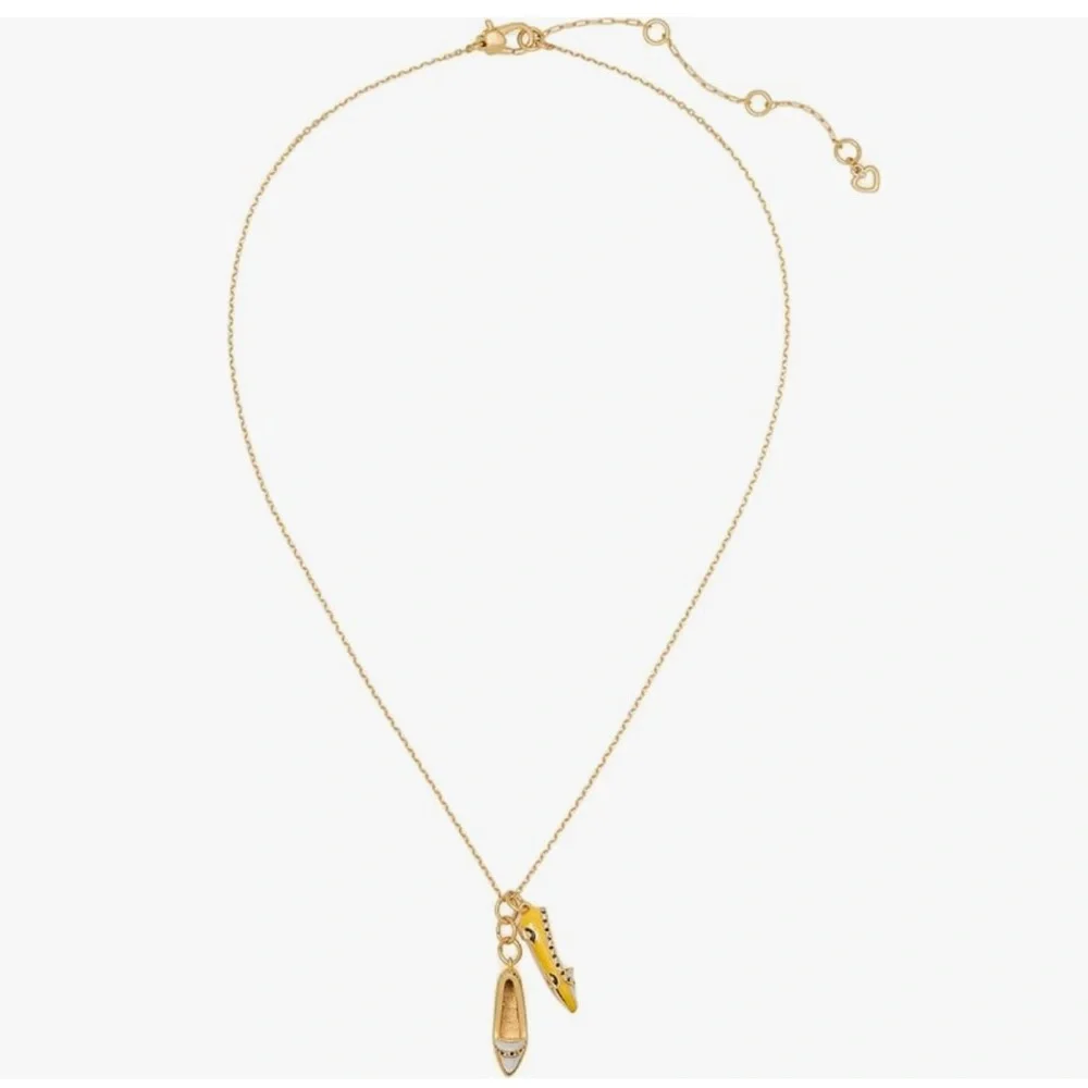 $78 kate spade New York Minute Mini Gogo Taxi Flats Pendant, Multi Color